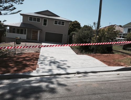 Collaroy – Driveway – Plain Concrete