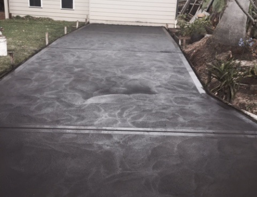 Mona Vale – Driveway – Coloured Concrete – 2