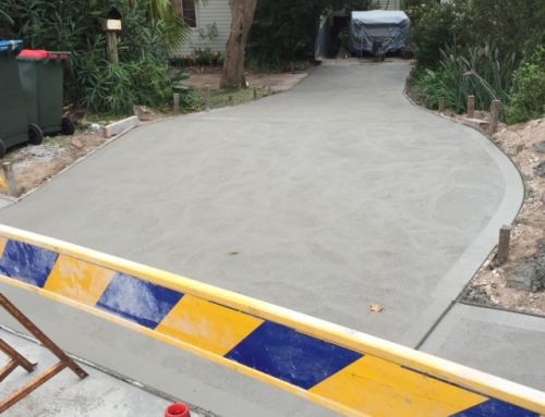 Newport – Driveway – Plain Concrete