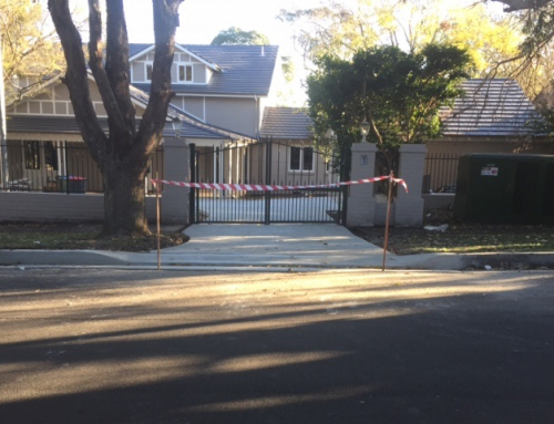 Wahroonga – Driveway – Plain Concrete